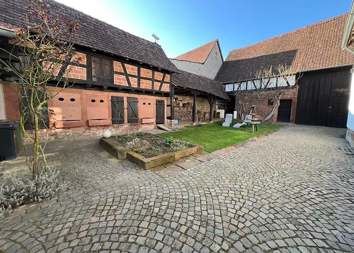 Historisches Fachwerkhaus Anno 1717 度假居 *